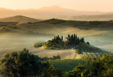 tuscany morning