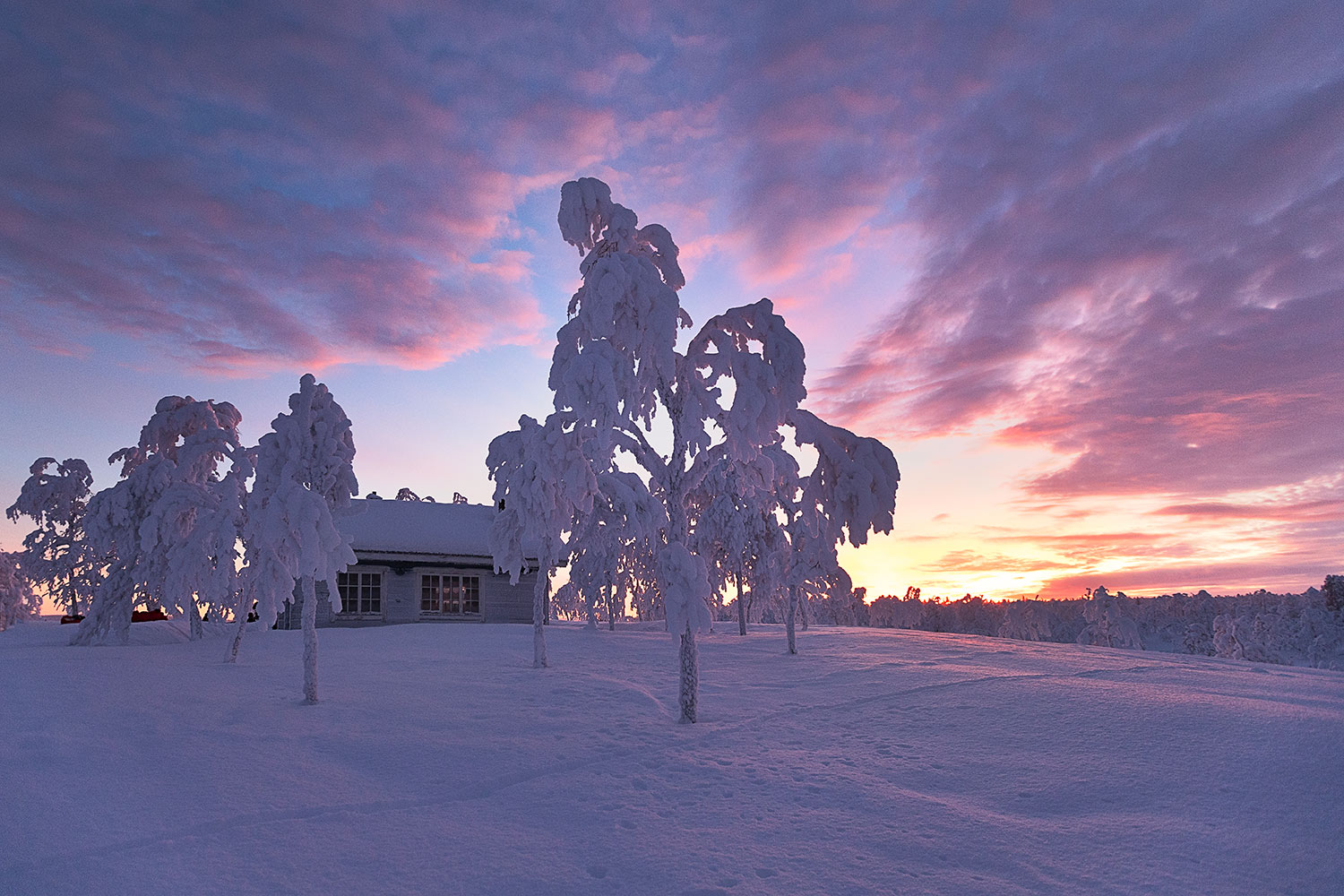 cabane laponie refuge