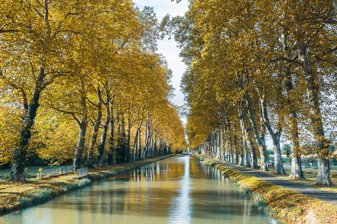 Canal du midi à Montech