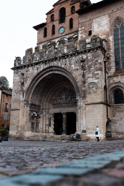 Moissac l'entrée du cloître